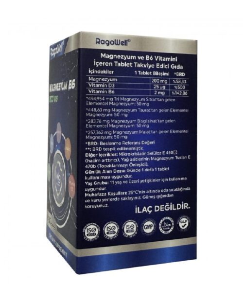 Magnesium B6 (200 ML) 30 Tablets