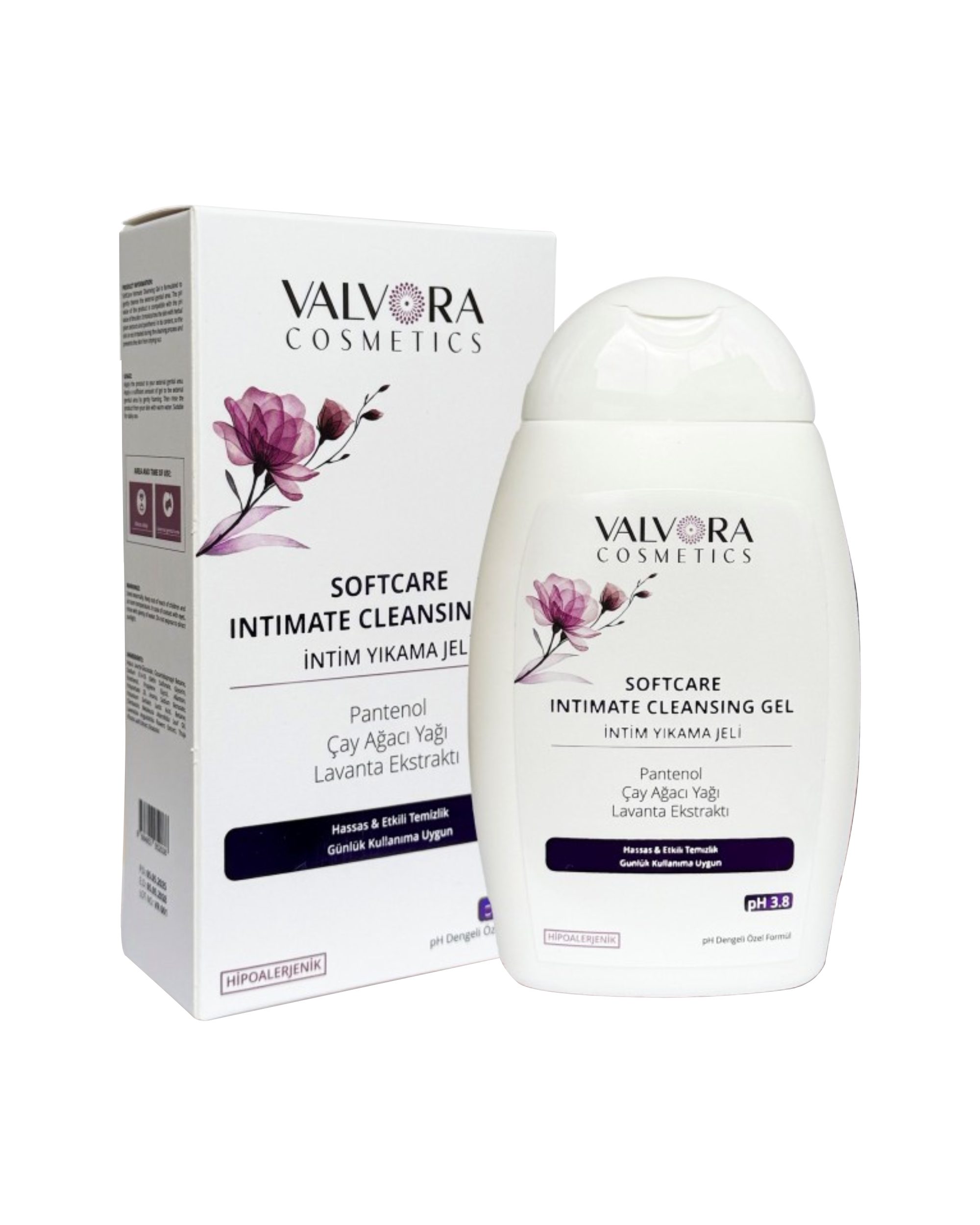 Valvora Cosmetics Softcare Intimate Cleansing Gel 250 ML